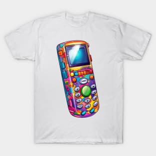 Retro 90s Mobile Phone T-Shirt